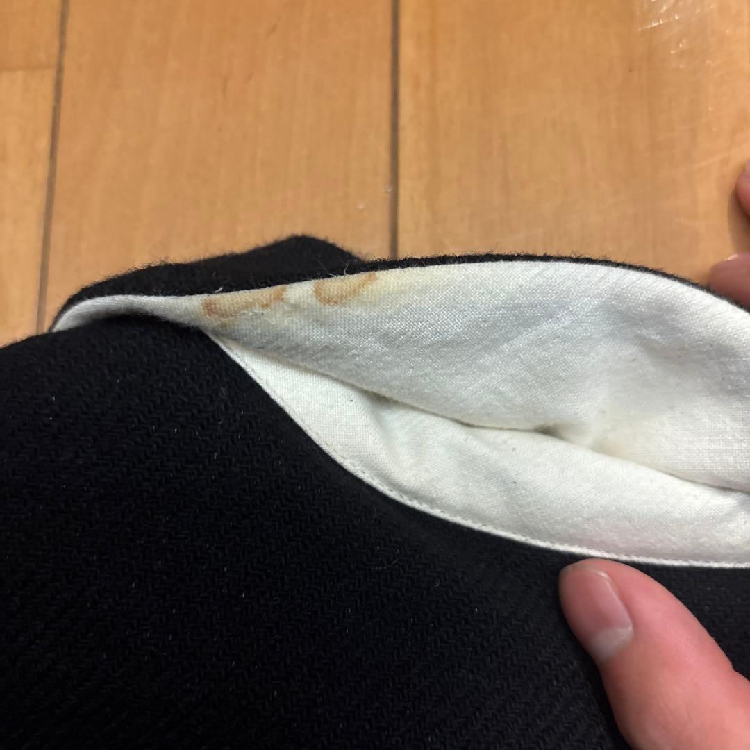 sunsea 17AW W-FACE WOOL JACKET ブラック