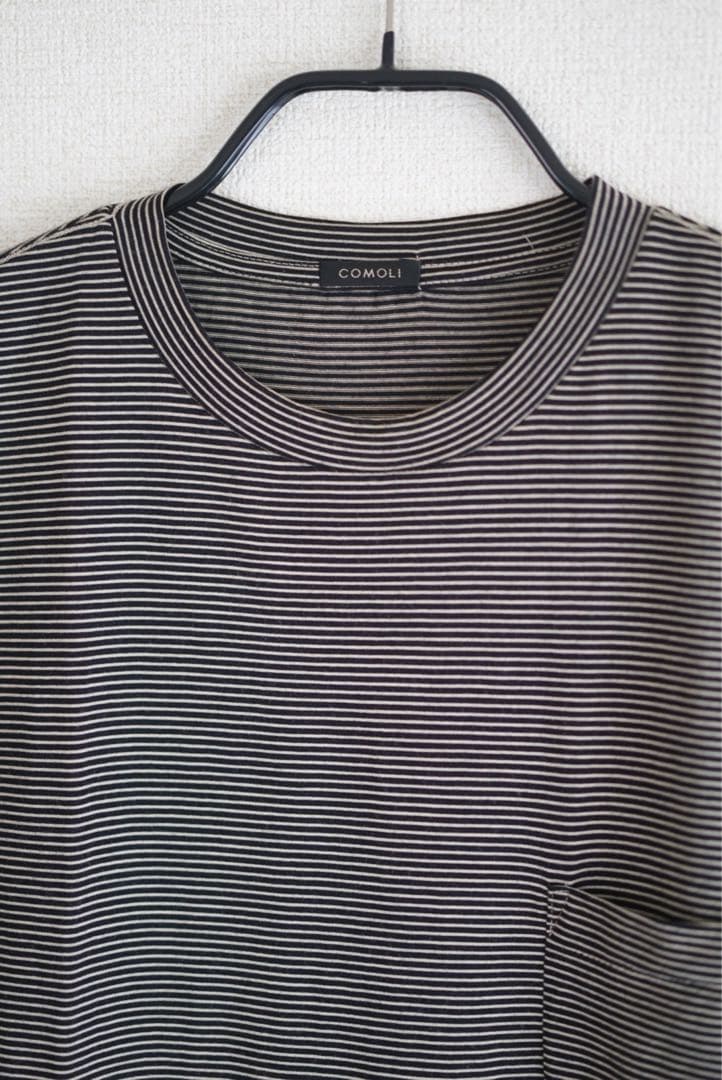 COMOLI サマーウール天竺 Tシャツ size3