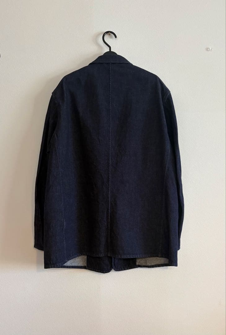 COMOLI 25SS ダークブルー テーラードジャケット　サイズ1