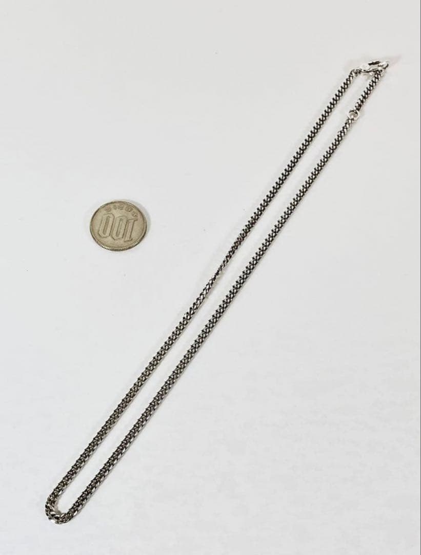 GUCCI 喜平チェーン ネックレス 男女兼用　SV925 3ミリ