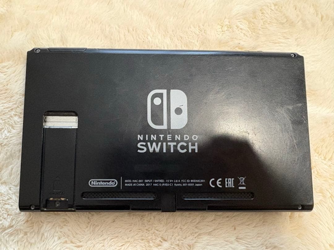 【ヤケ、細かな傷・動作良好】Switch本体のみ 未対策機　RCM○