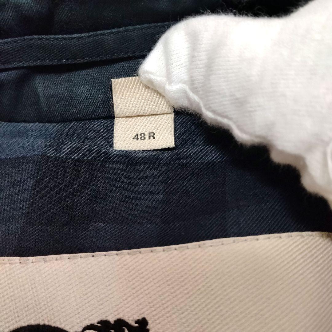 【美品】 BURBERRY トレンチコート ノバチェック ネイビー インポート