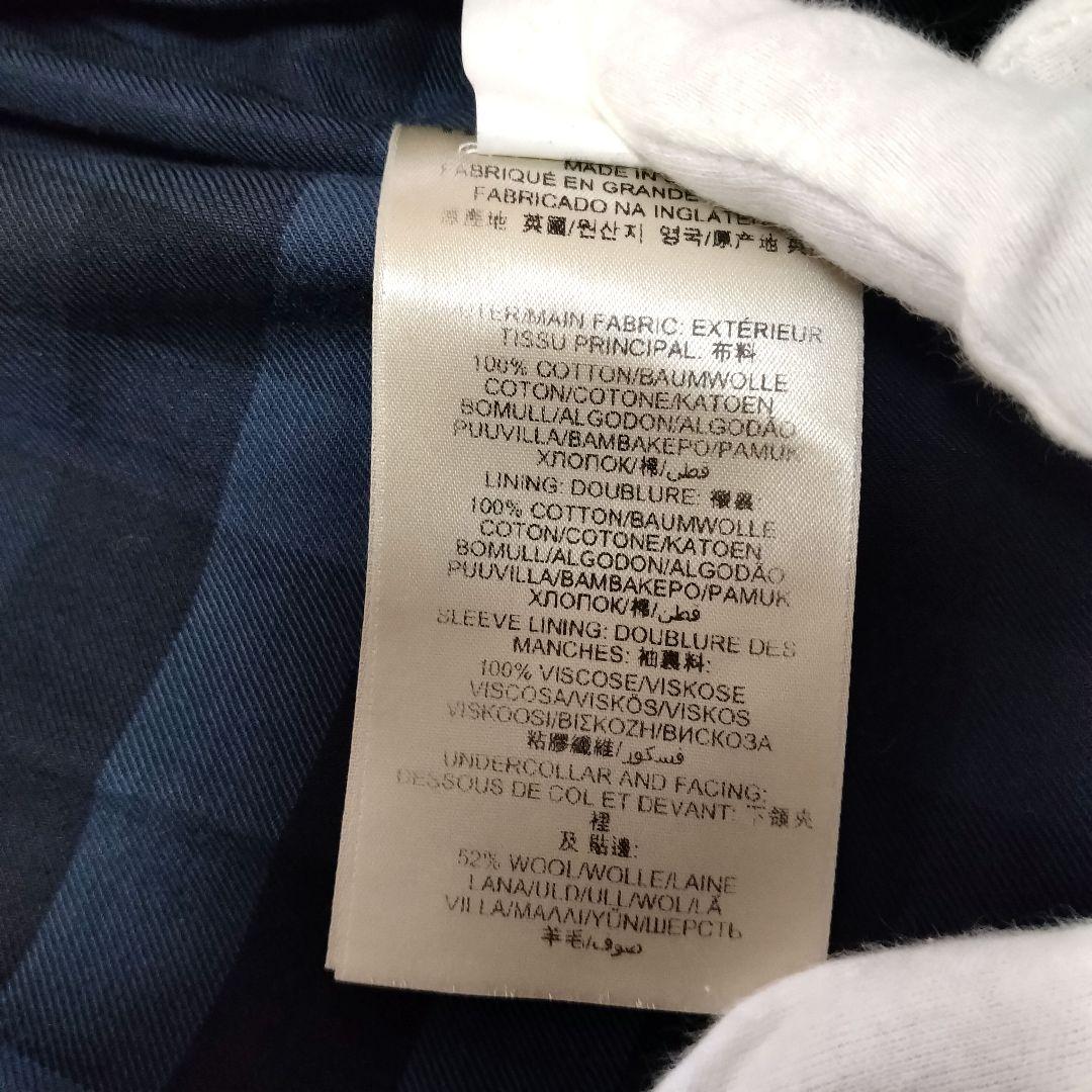 【美品】 BURBERRY トレンチコート ノバチェック ネイビー インポート