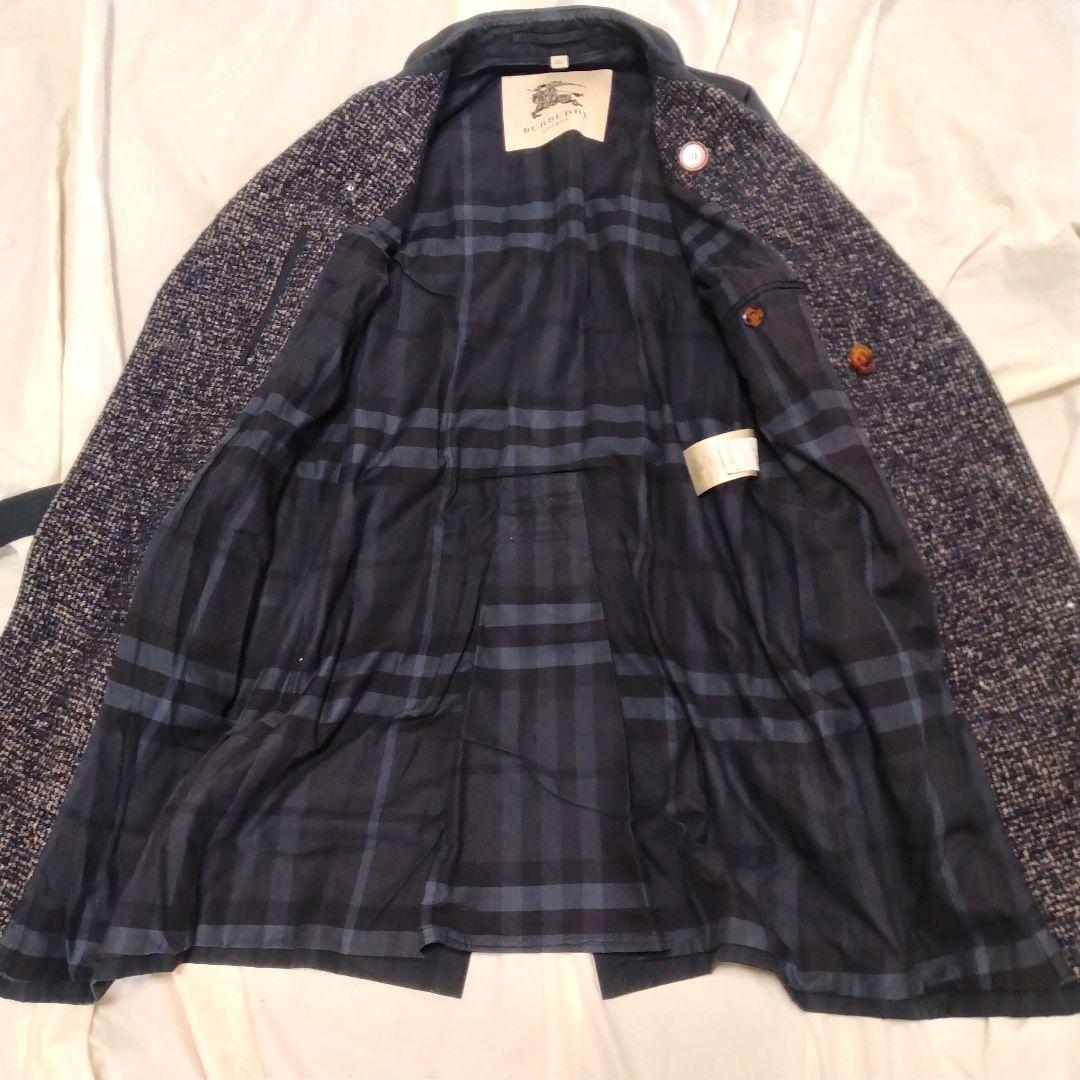 【美品】 BURBERRY トレンチコート ノバチェック ネイビー インポート