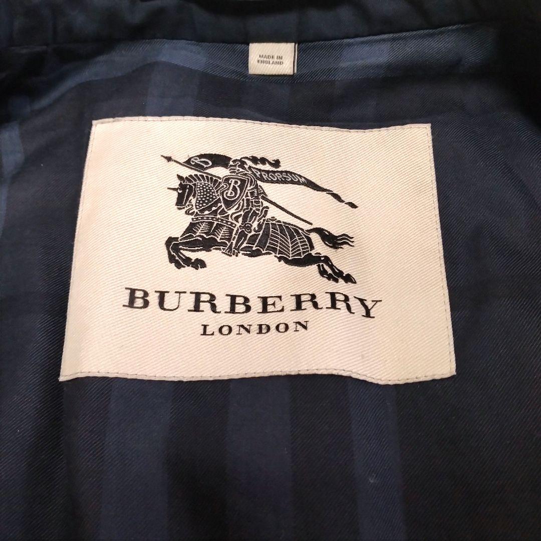 【美品】 BURBERRY トレンチコート ノバチェック ネイビー インポート