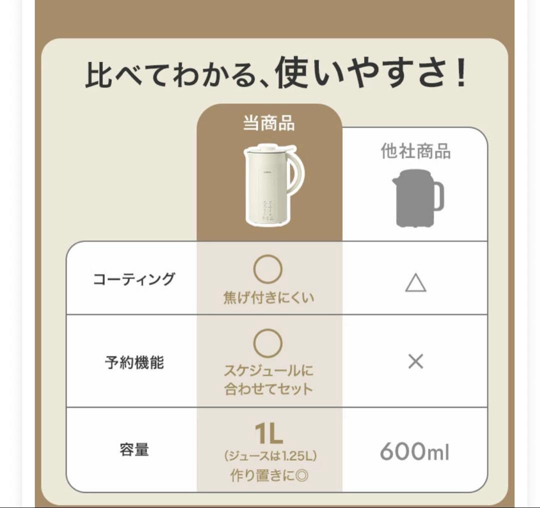 即購入可　ロウヤ　スープメーカー　美品