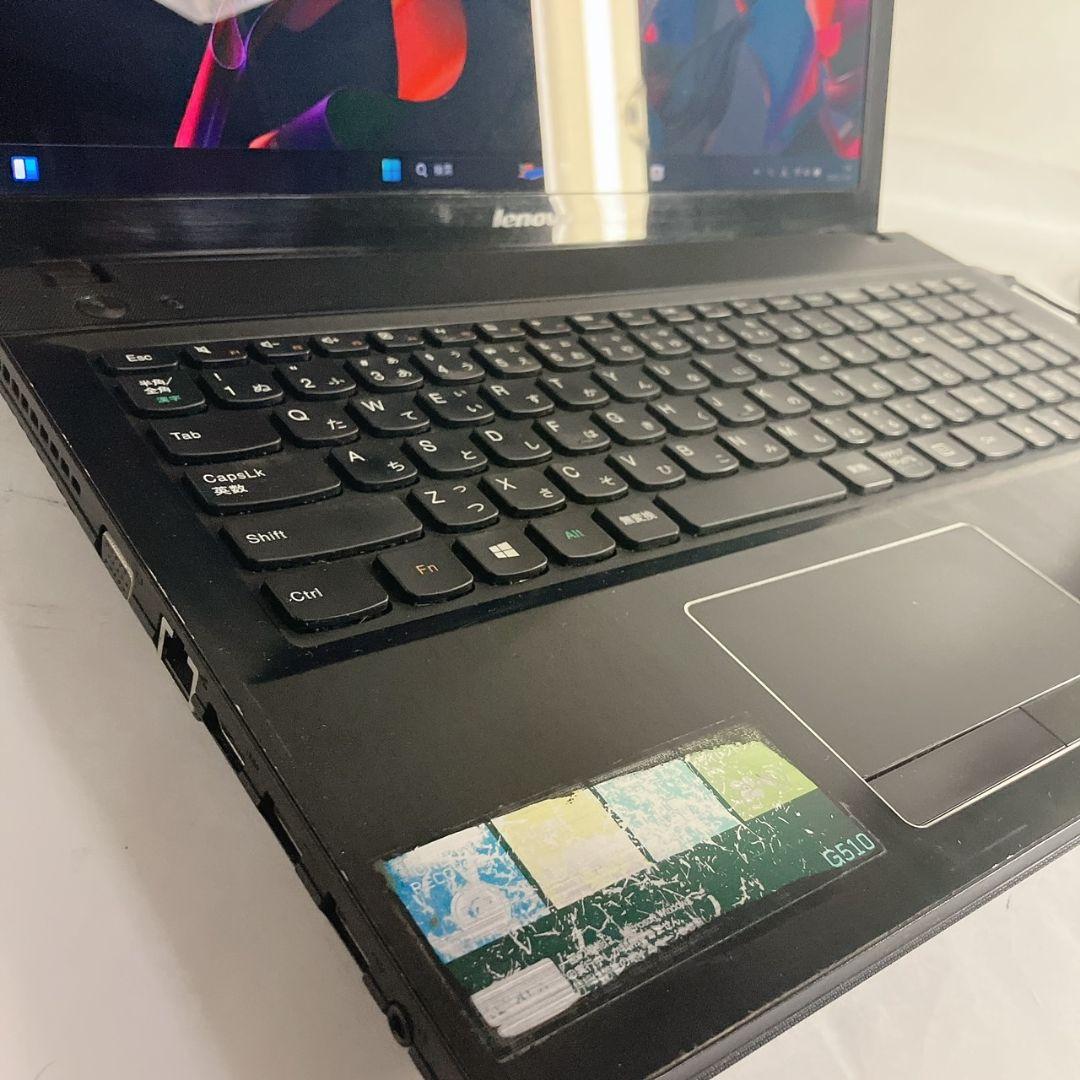 LenovoノートPC 15.6インチ 　Win11/ カメラDVD搭載