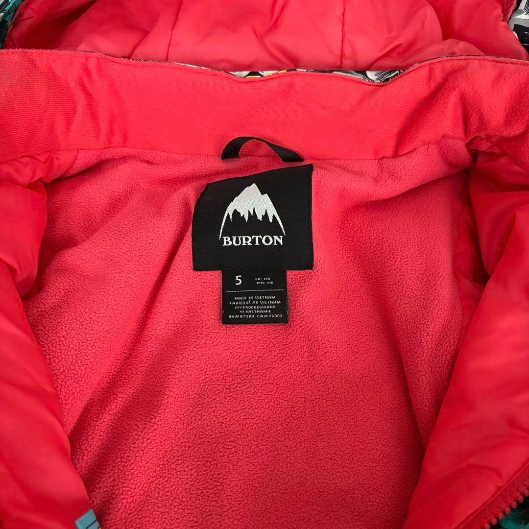 BURTON バートン キッズ　スキースノボウェアつなぎ５T