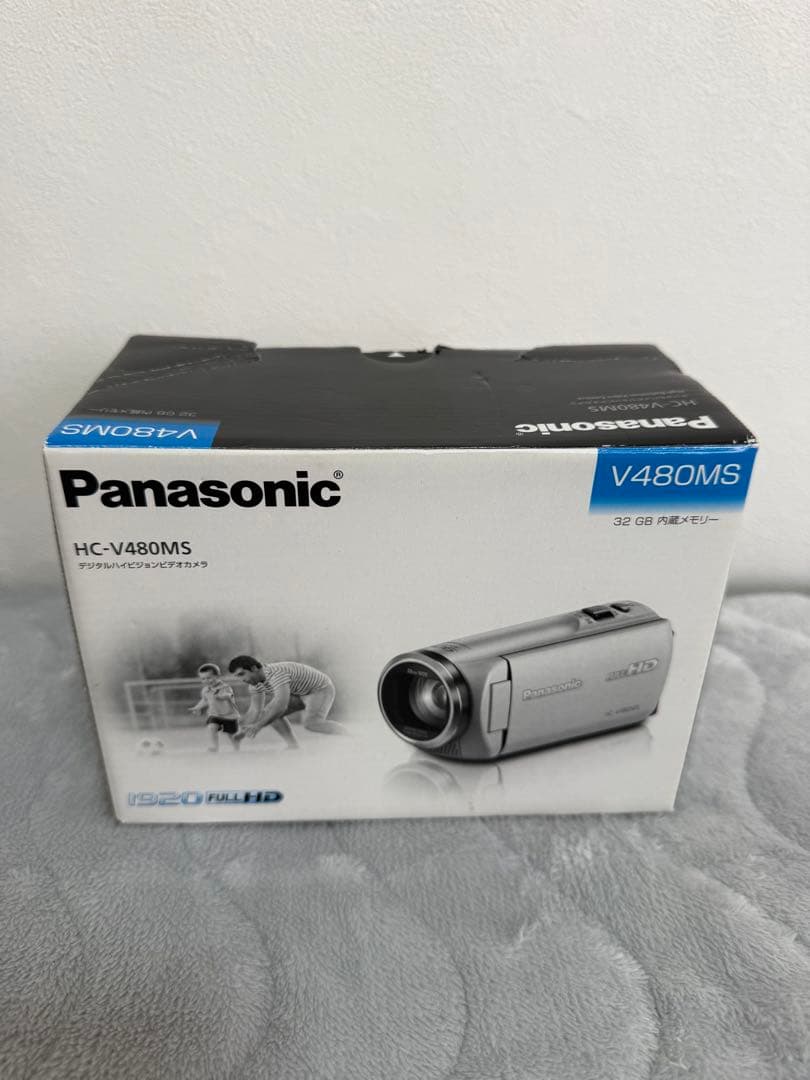 g*a様 Panasonic HC-V480MS ビデオカメラ 2020年製