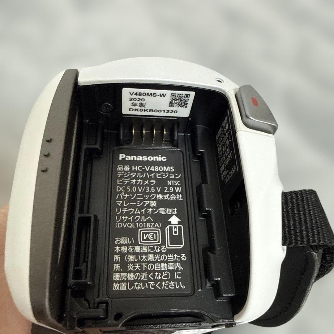 g*a様 Panasonic HC-V480MS ビデオカメラ 2020年製