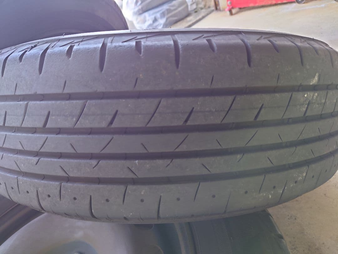 カングー タイヤ195/65R15 ＆純正スチールホイール ４本セット