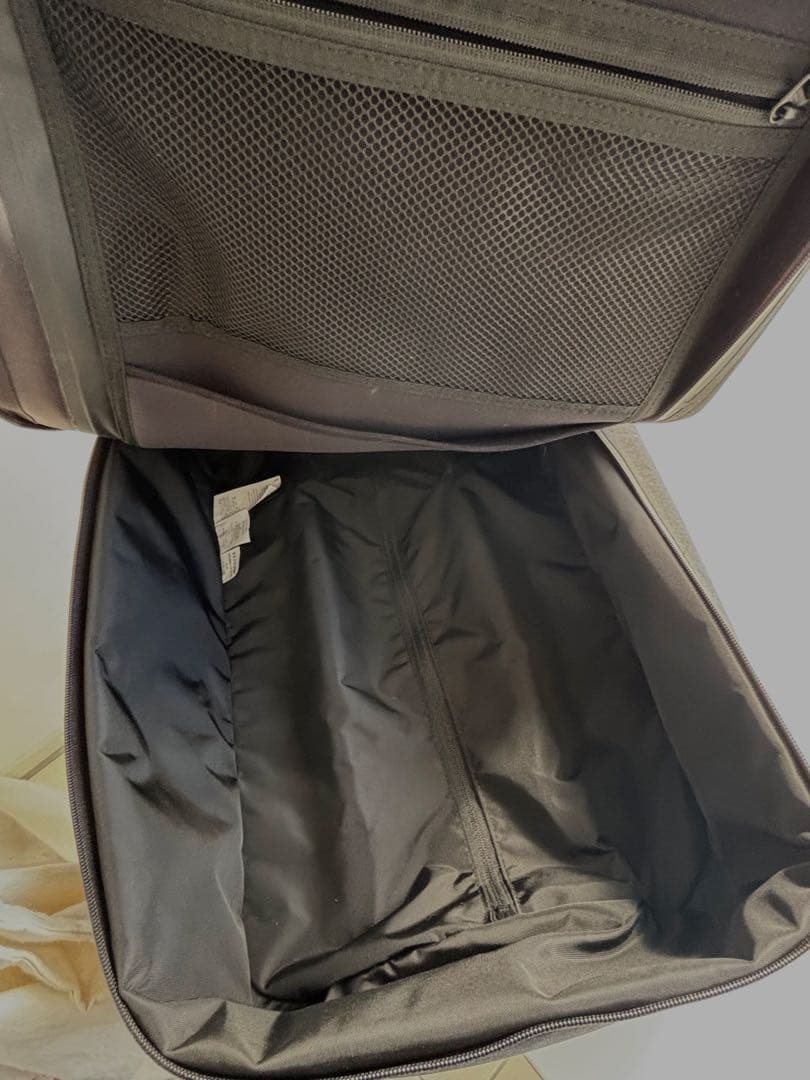 mihoさま専用⭐︎ 無印良品ソフトキャリーケース 36L グレー保証書付き