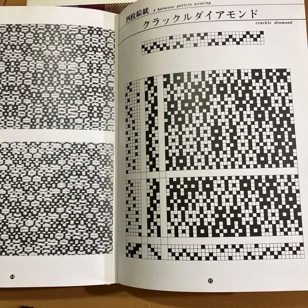 手織りのデザイン　長谷川夌子