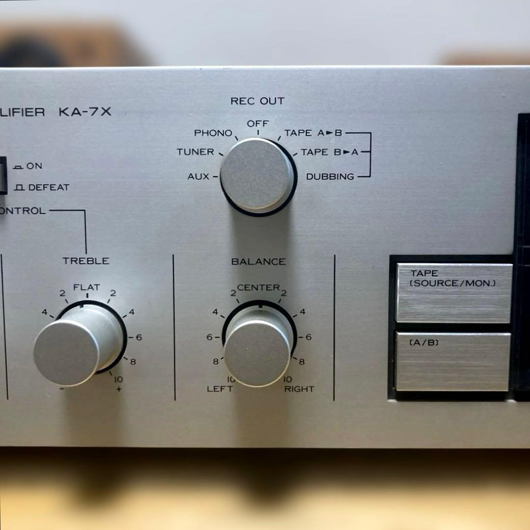 TRIO INTEGRATED AMPLIFIER KA-7X プリメインアンプ