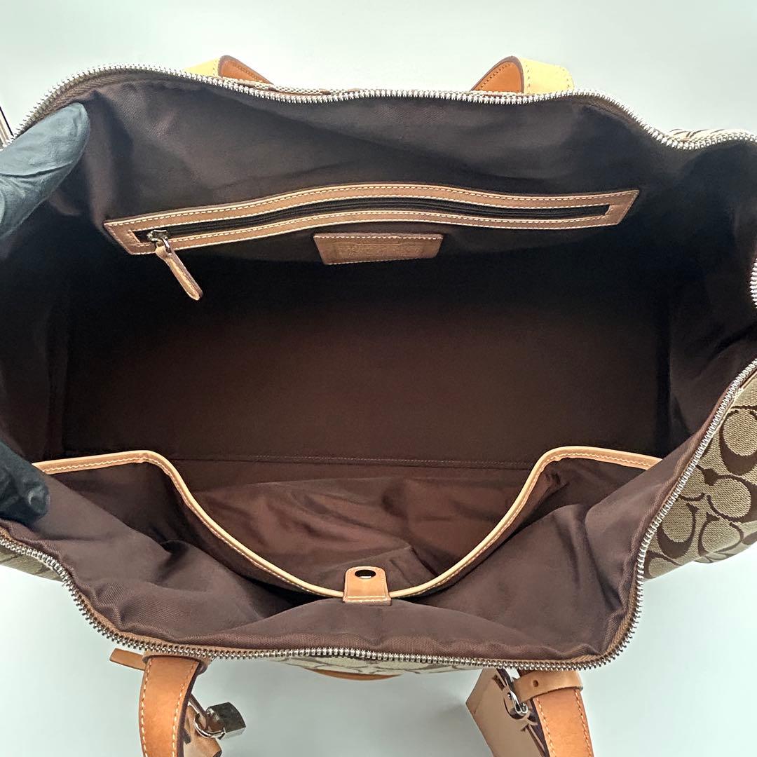✨美品✨ COACH コーチ 2WAY ボストンバッグ 大容量 旅行用 高級