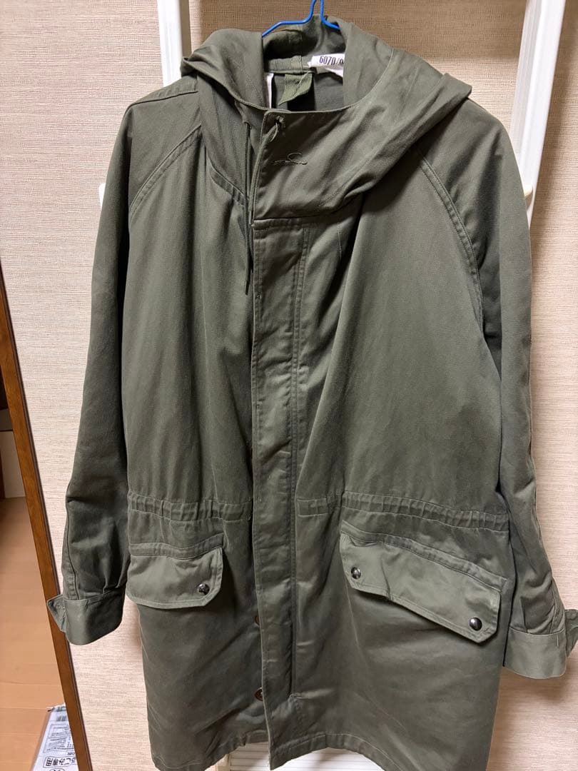 USED フランス軍 M-64 フィールドパーカー 70s ライナー付