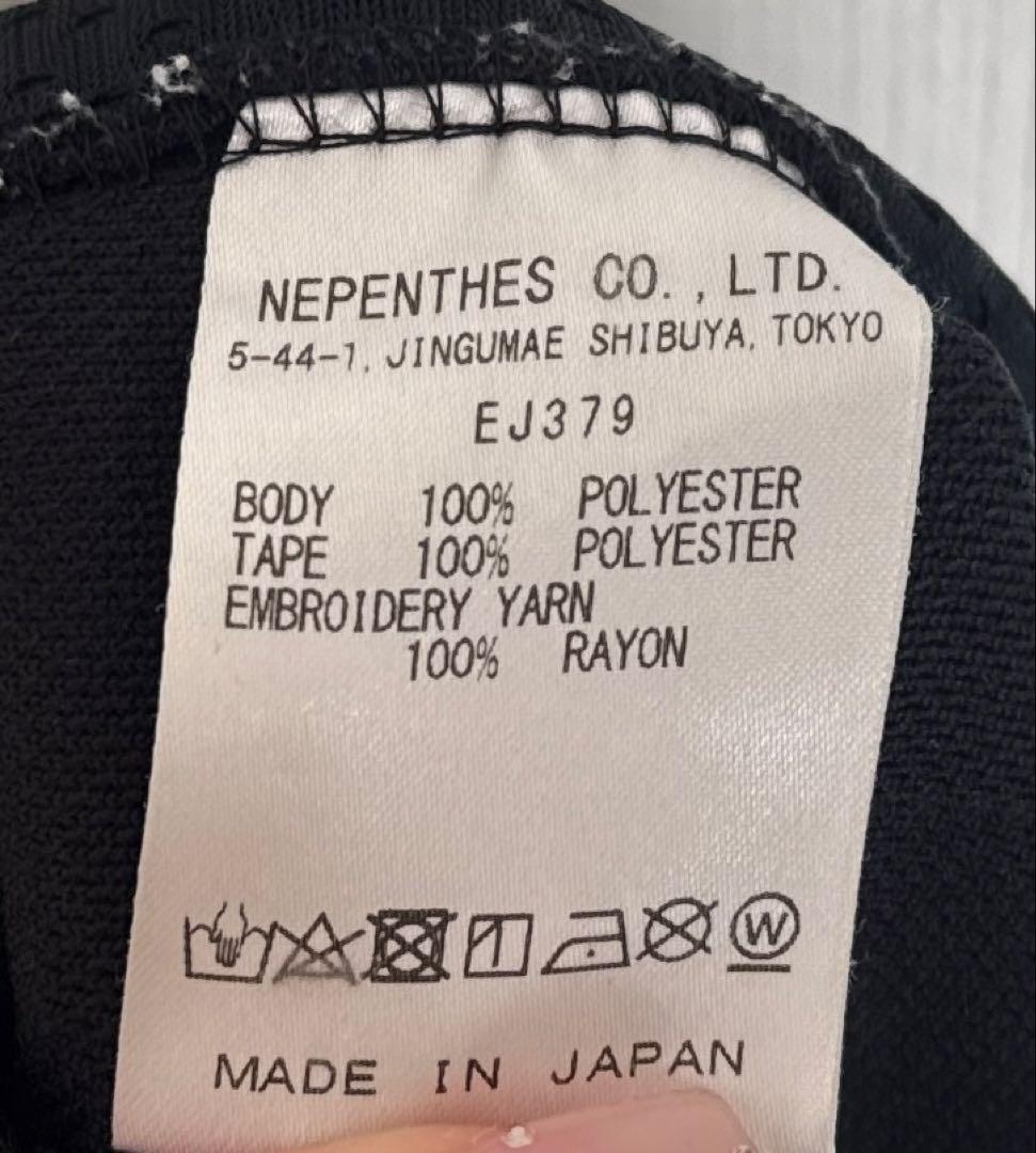 【ふー 】Needles トラックパンツ ブラック Sサイズ サイドライン
