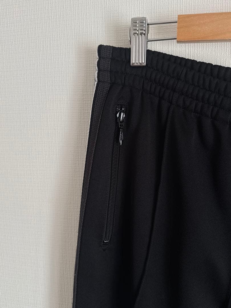【ふー 】Needles トラックパンツ ブラック Sサイズ サイドライン