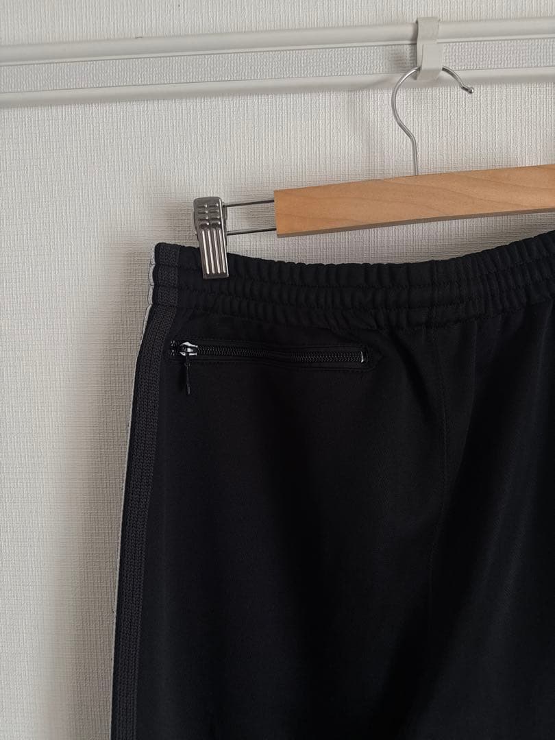 【ふー 】Needles トラックパンツ ブラック Sサイズ サイドライン