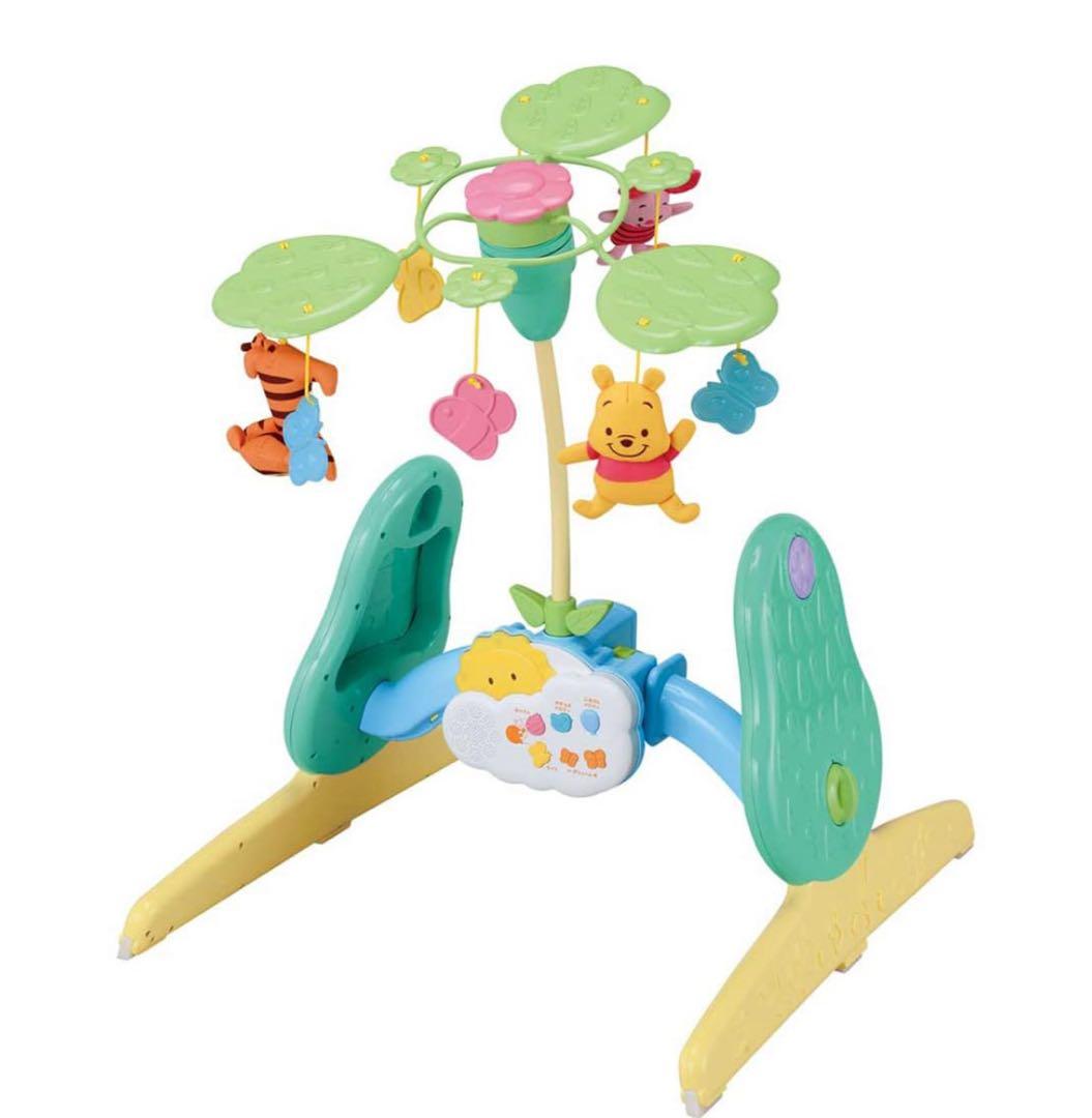 美品✨くまのプーさん　6WAYジムにへんしんメリー　タカラトミー　プーメリー