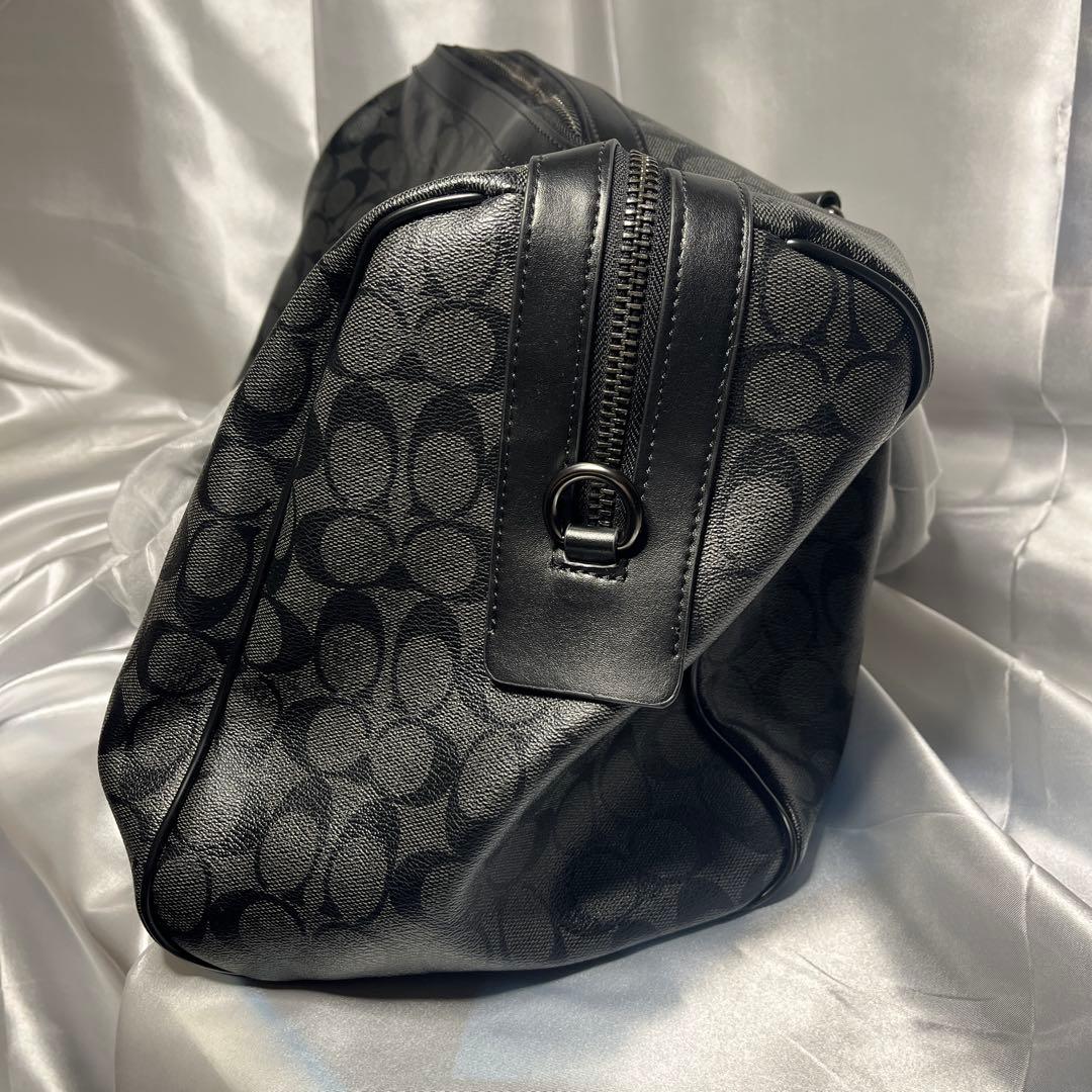 新品 COACH コーチ ボストンバッグ ショルダー付 クリスマス