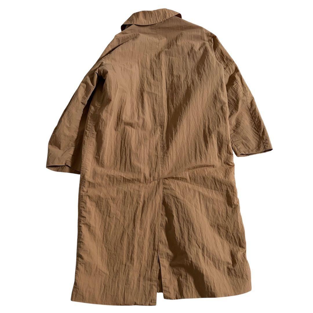 【美品】TODAYFUL ステンカラーオーバーコート ベージュ