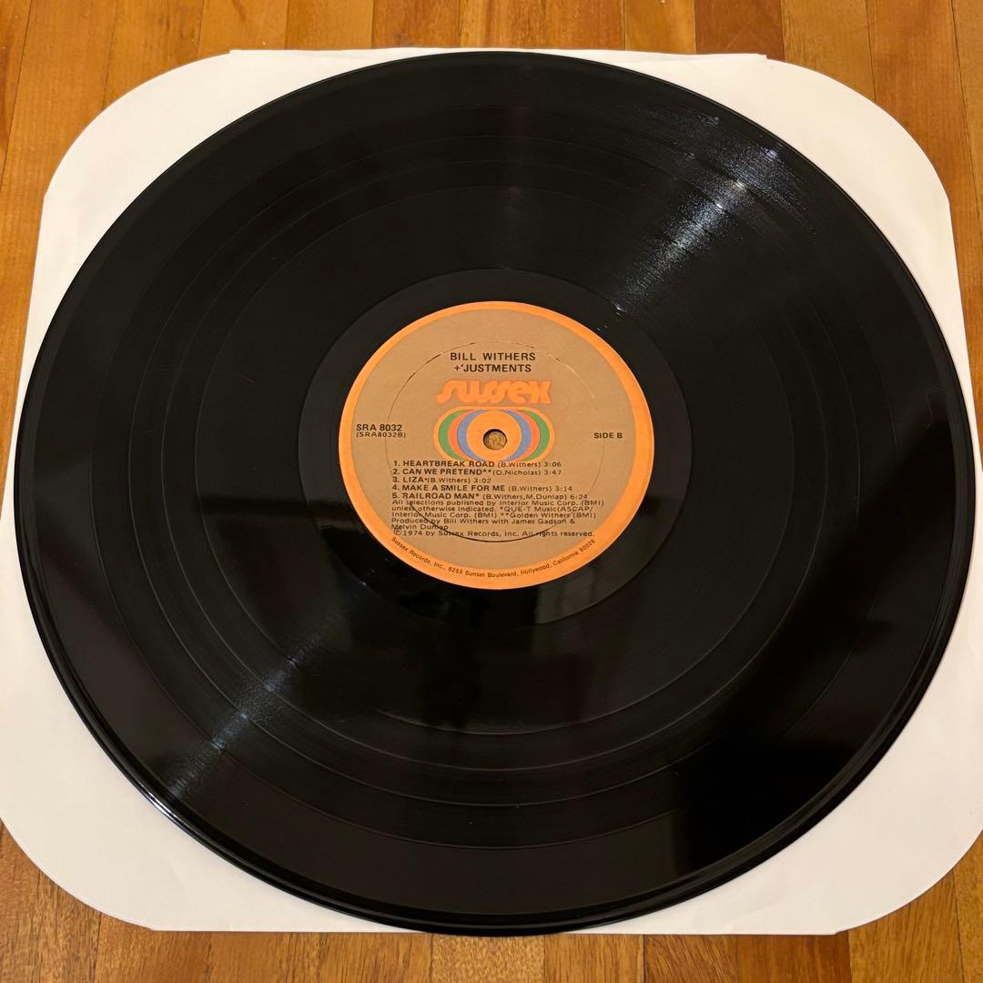 レコード Bill Withers Justments レアグルーヴ ソウル