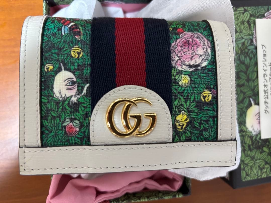 《未使用》GUCCI ヒグチユウコ 二つ折り財布 オリジナルボックス付き