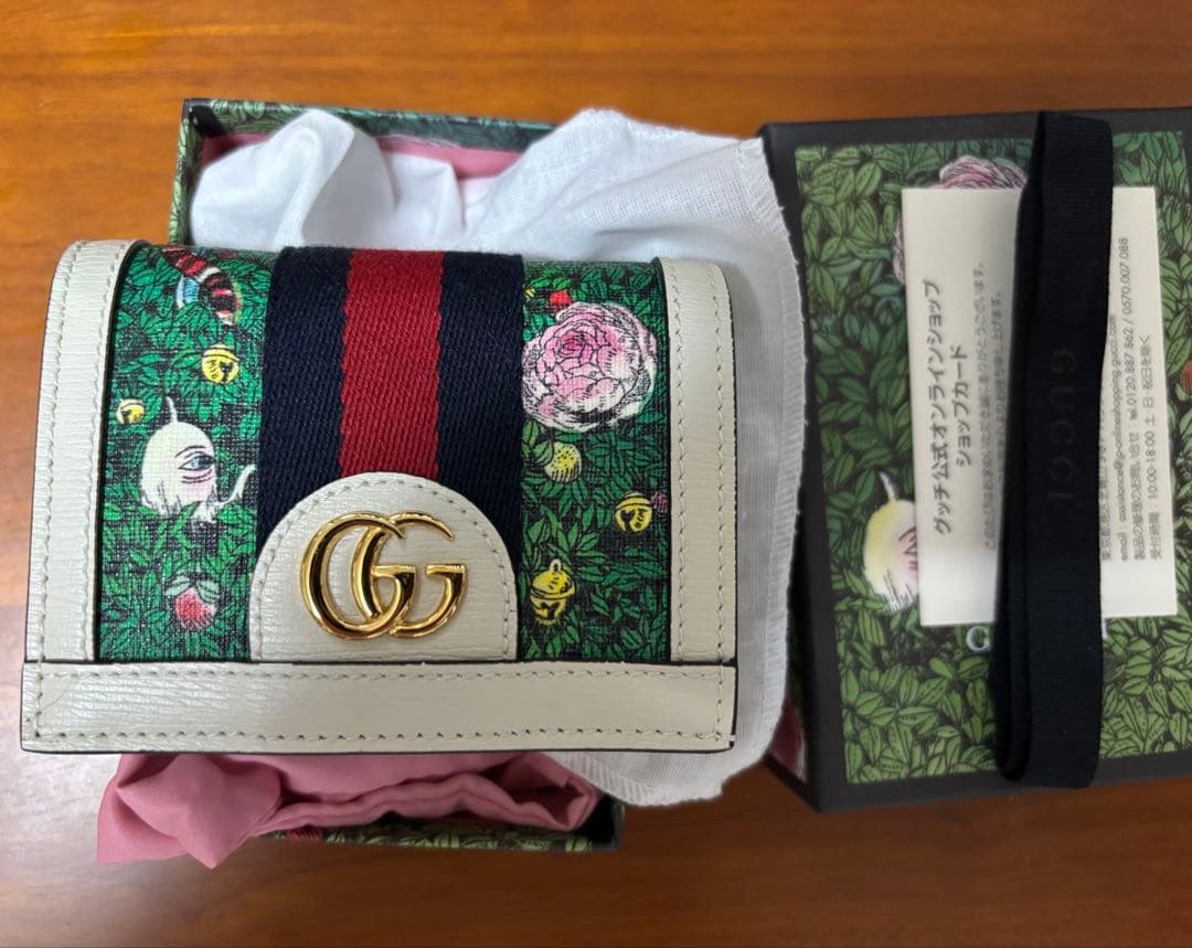 《未使用》GUCCI ヒグチユウコ 二つ折り財布 オリジナルボックス付き