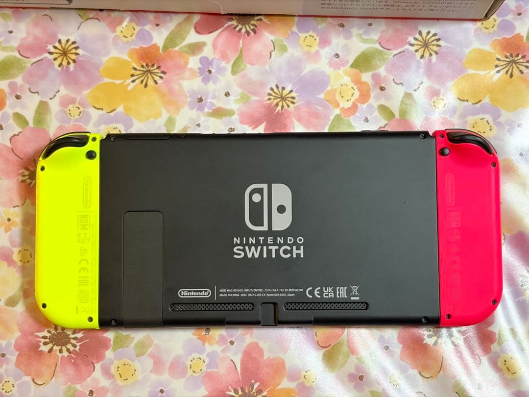 Nintendo Switch ネオンピンク/ネオンイエロー 本体