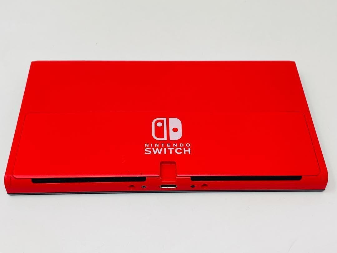 【状態良好】Nintendo Switch 有機EL マリオレッド 箱・本体のみ