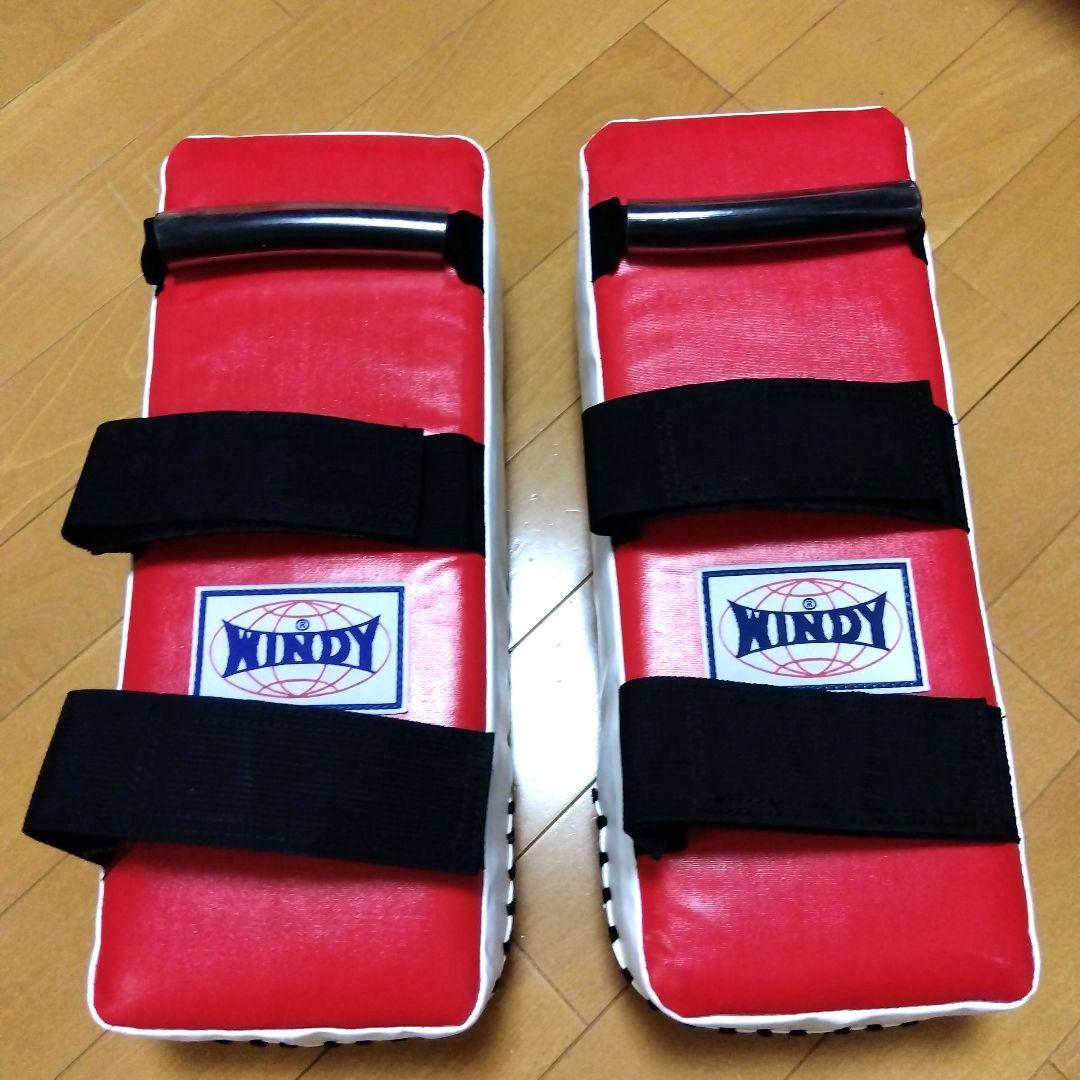 WINDY 赤 キックミット 2個セット