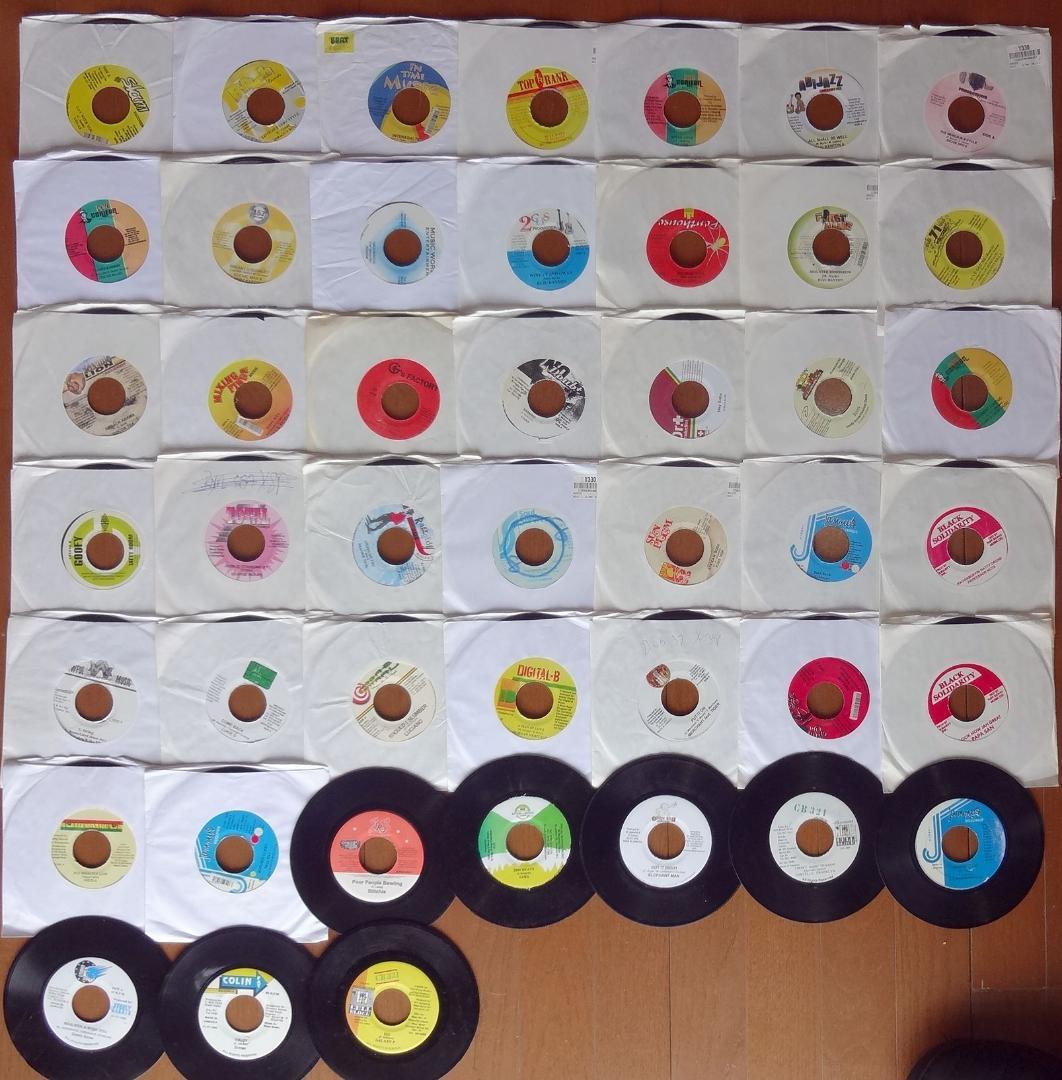年末セール☆レゲエ 7インチ レコード 87枚セット ダンスホール REGGAE