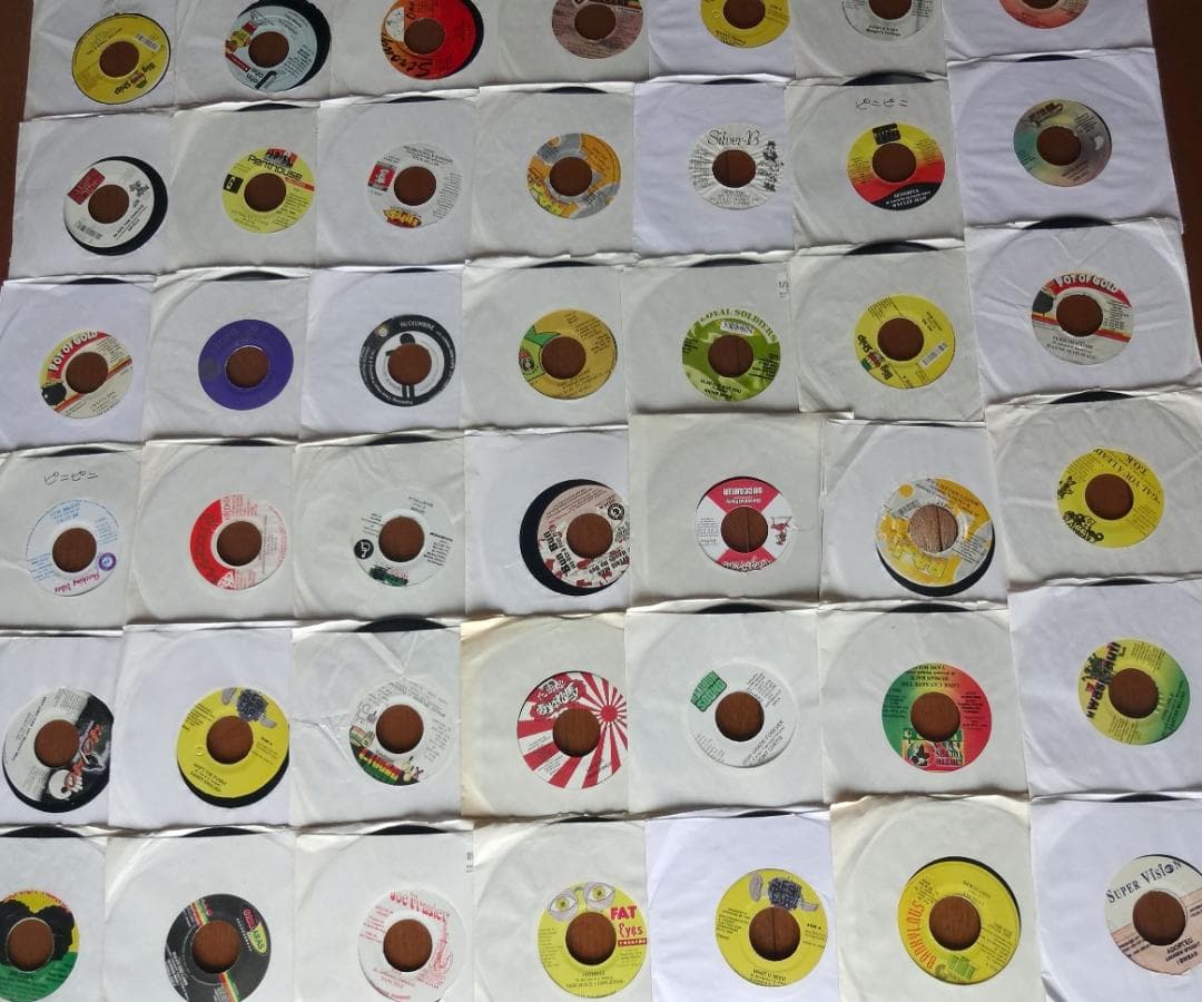 年末セール☆レゲエ 7インチ レコード 87枚セット ダンスホール REGGAE