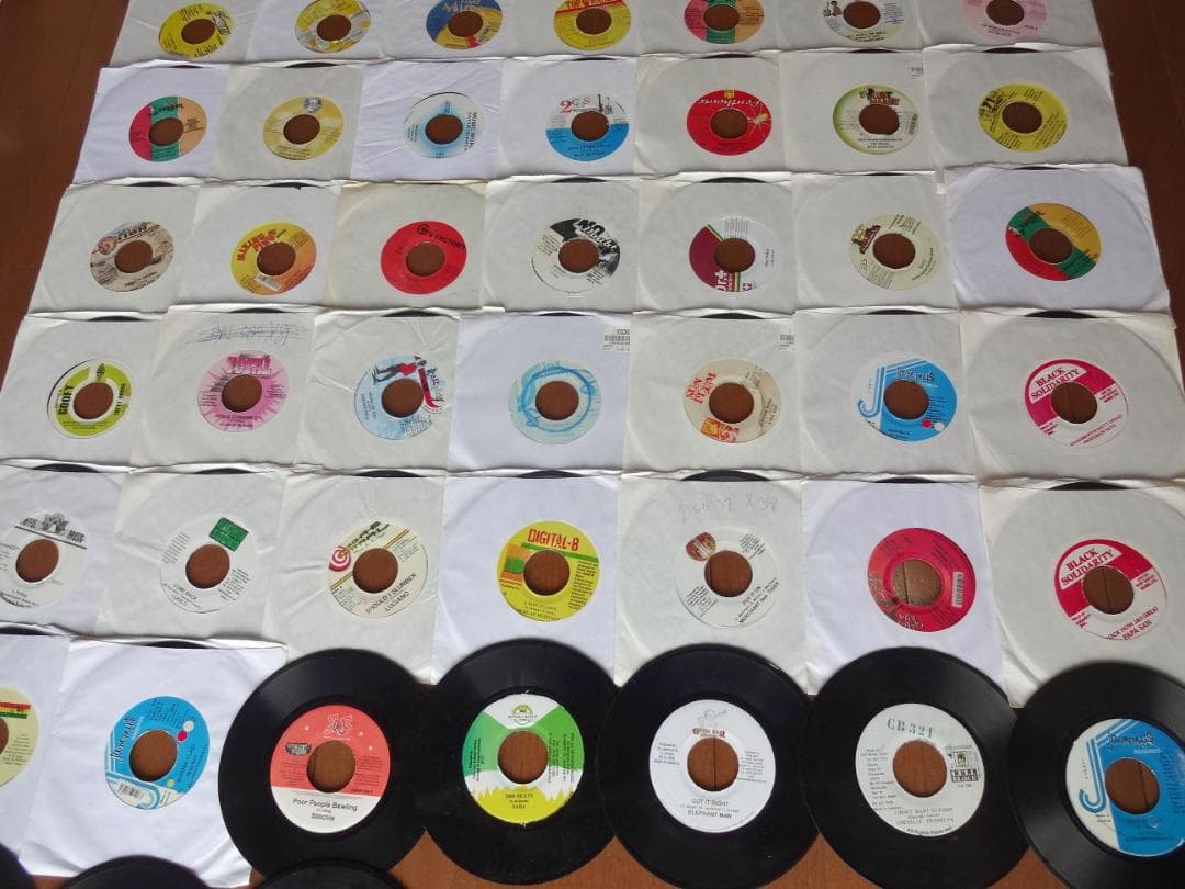 年末セール☆レゲエ 7インチ レコード 87枚セット ダンスホール REGGAE