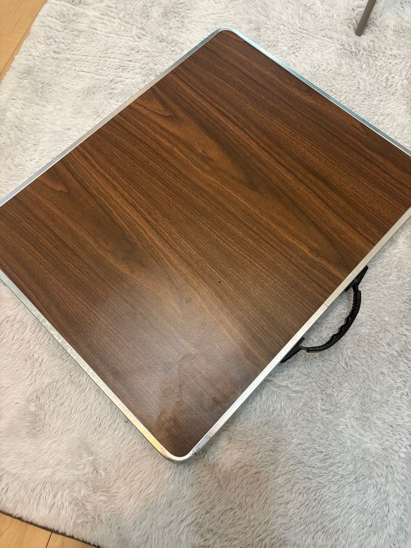 DOD マルチキッチンテーブル　ベージュ 収納ポケット付き