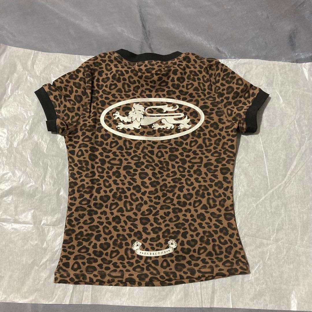 Badblood bcac ヒョウ柄 半袖Tシャツ