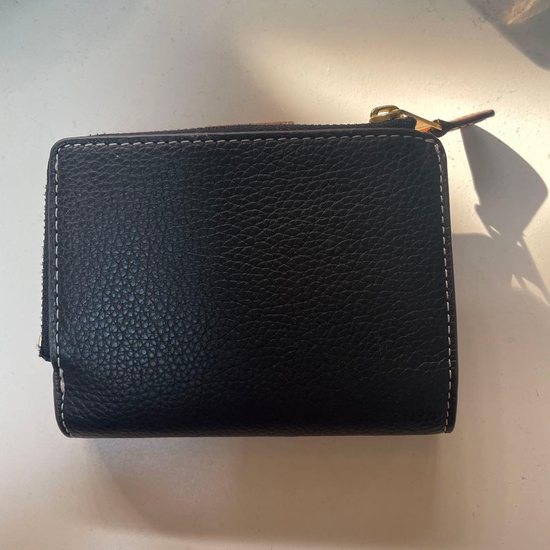 TORY BURCH 二つ折り財布 ブラック