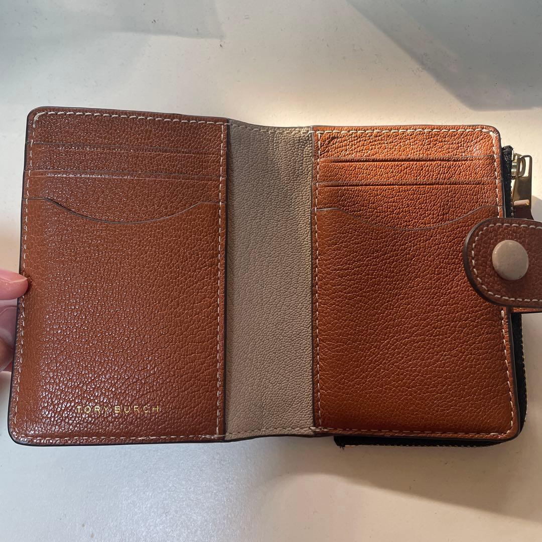 TORY BURCH 二つ折り財布 ブラック