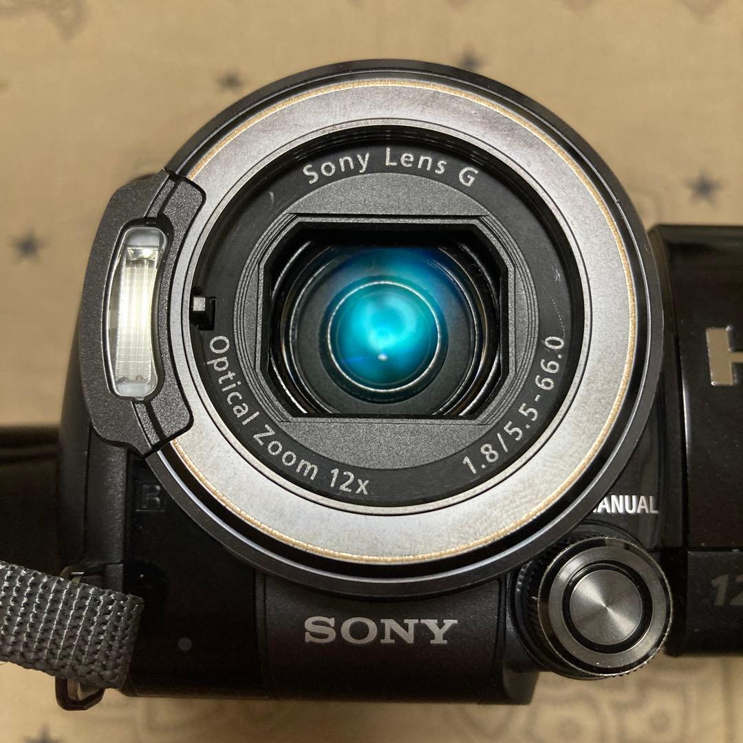 美品 SONY HDR-XR520V GPS ナイトショット搭載 ビデオカメラ