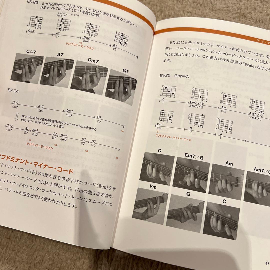 ギタリスト　理論　楽典　コード　教則本　4冊セット　絶版