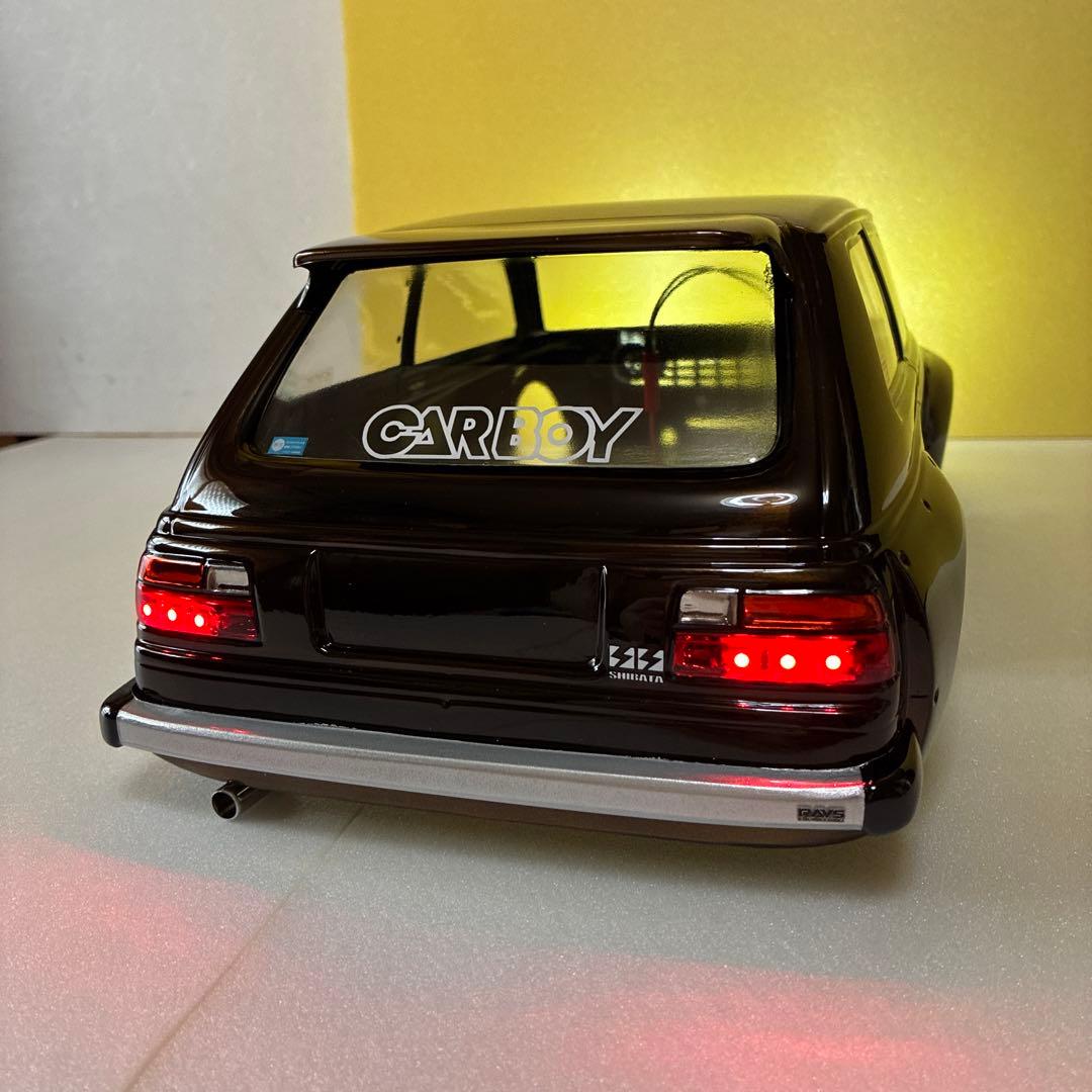 ラジコン・ラジドリ・kp61 スターレット