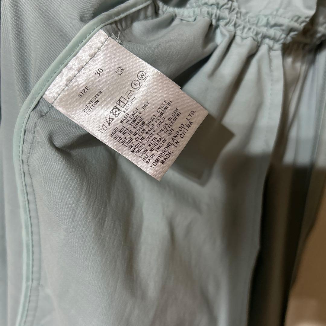 Ballsey ボールジィ♡ライトタフタ　ジップアップロングコート