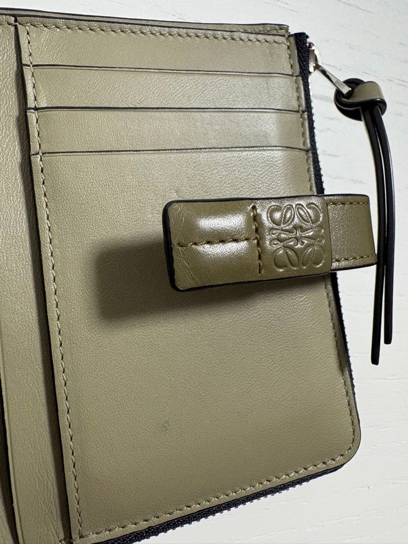 【最終値下げ】ロエベ　スリムジップ　バイフォールドウォレット LOEWE