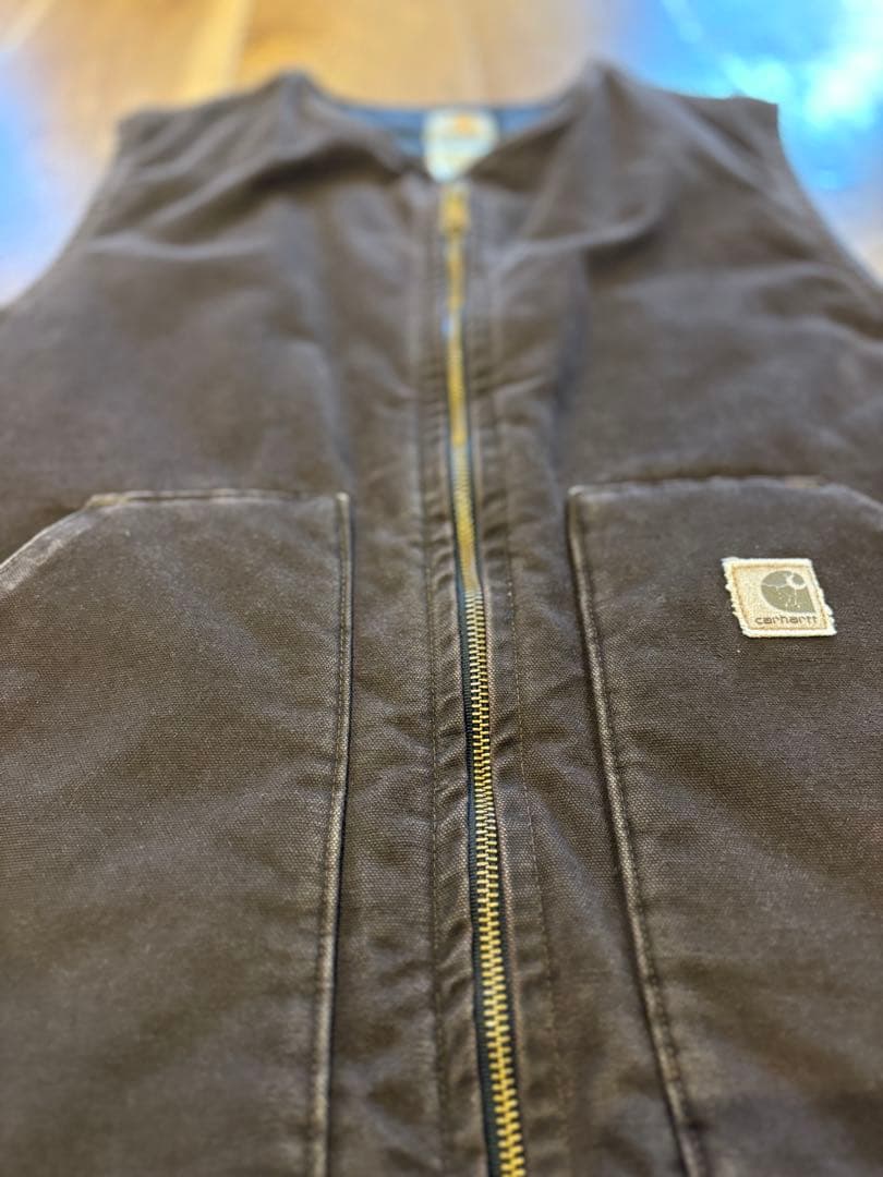最終値下げ中！Carhartt（カーハート）ダックベスト USA製XL TALL