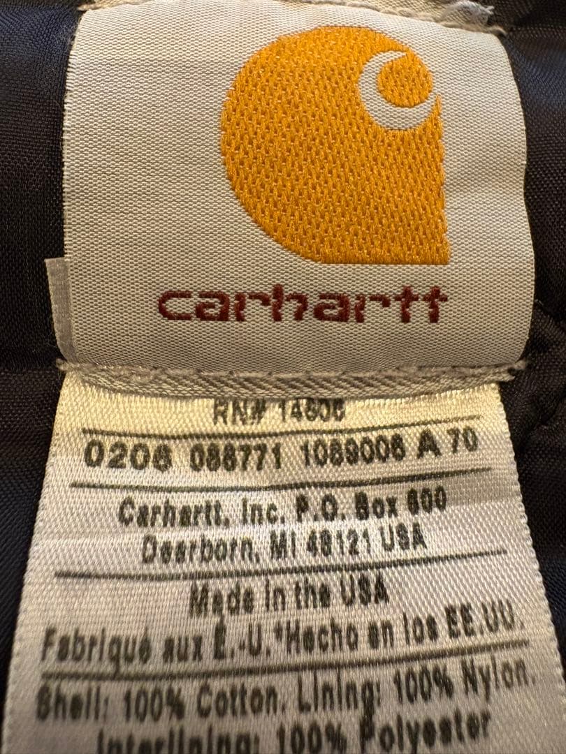 最終値下げ中！Carhartt（カーハート）ダックベスト USA製XL TALL