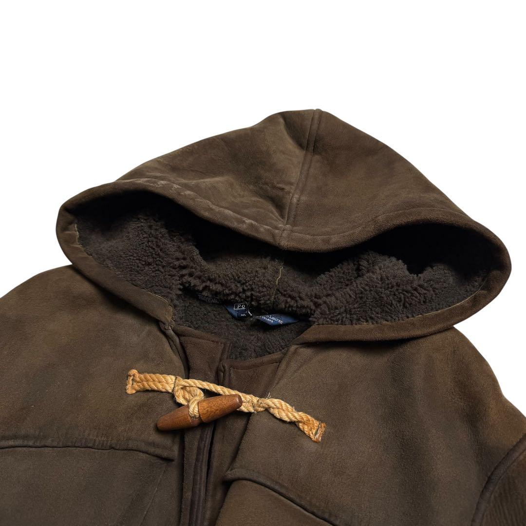 激レア ラルフローレン ムートン ダッフルコート 90s