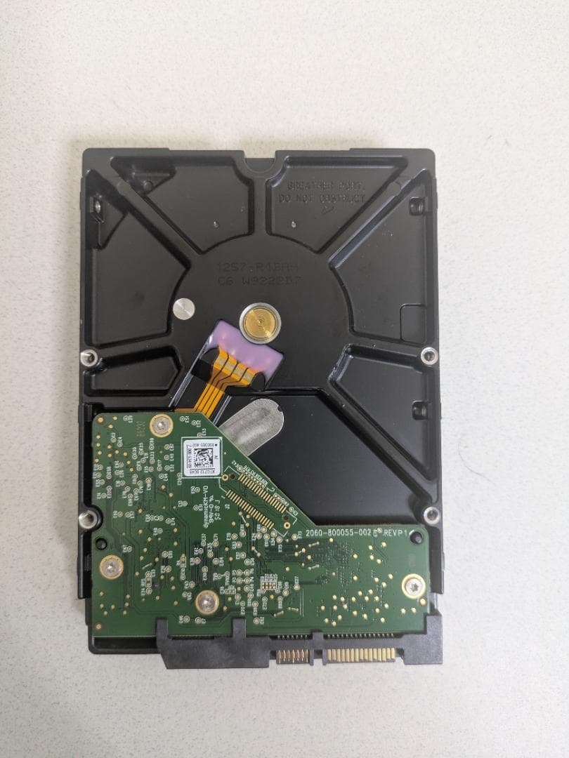 WD Blue 4TB 内蔵型HDD WD40EZRZ 使用175時間 3.5