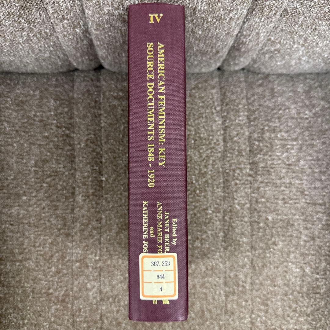 洋書 American Feminism Key Source Documents 4