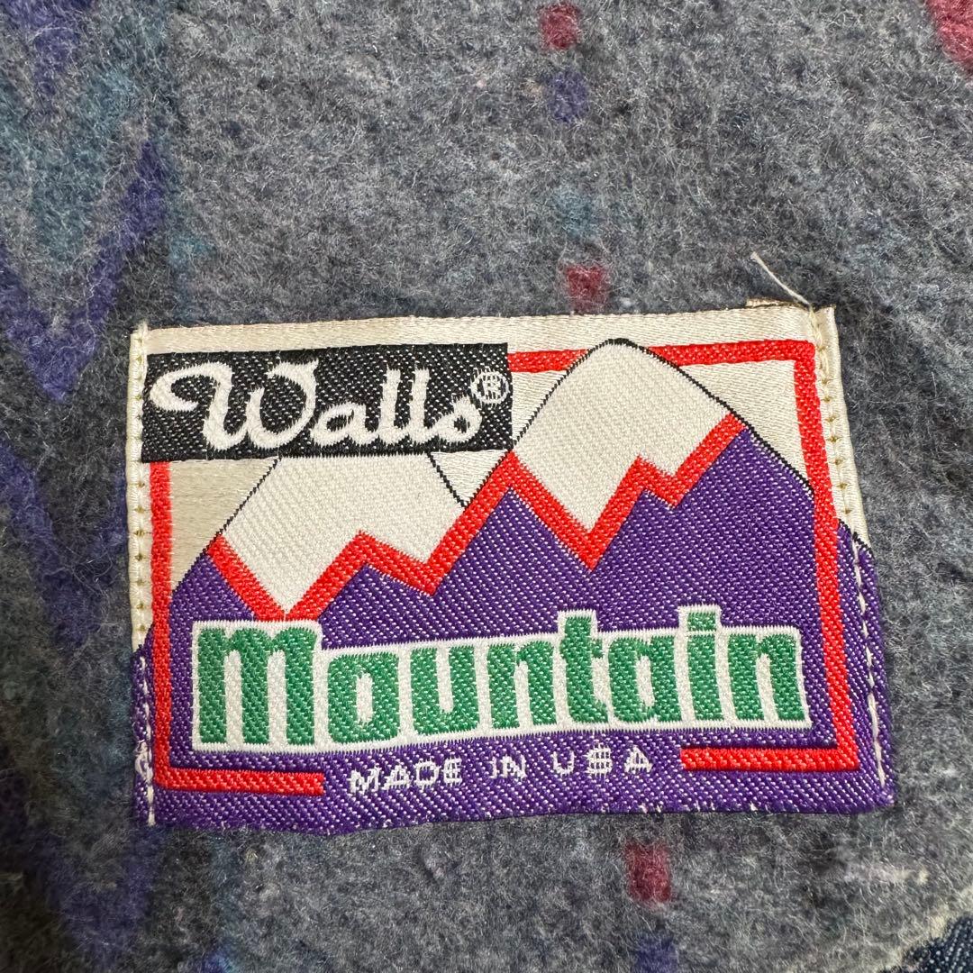 90's USA製 Walls Mountain ダックジャケット ネイティブ柄